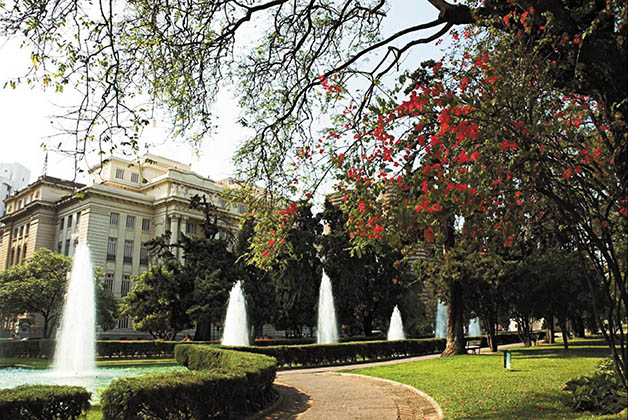 Plaza de la Libertad. Foto de la página oficial del gobierno de Belo Horizonte