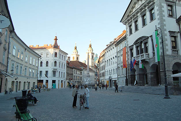 Centro histórico de Ljubljana. Foto © Silvia Lucero
