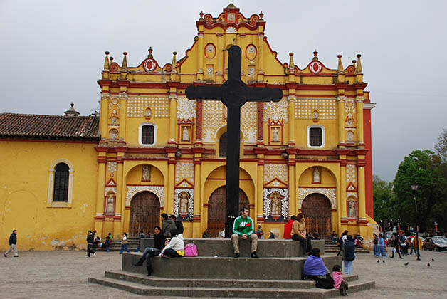 Catedral de San Cristóbal de las Casas. Foto © Silvia Lucero