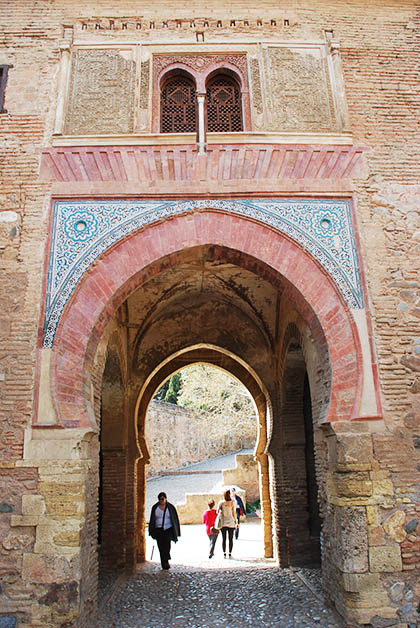 Puerta del Vino, por la que se ingresaba a la Medina. Foto © Silvia Lucero