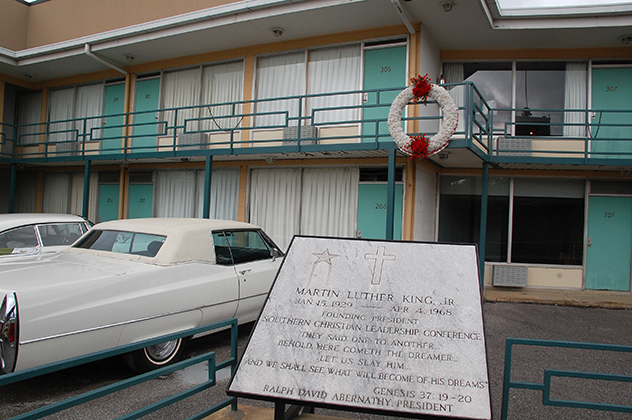 Motel Lorraine, hoy Museo Nacional de los Derechos Civiles. Foto © Patrick Mreyen