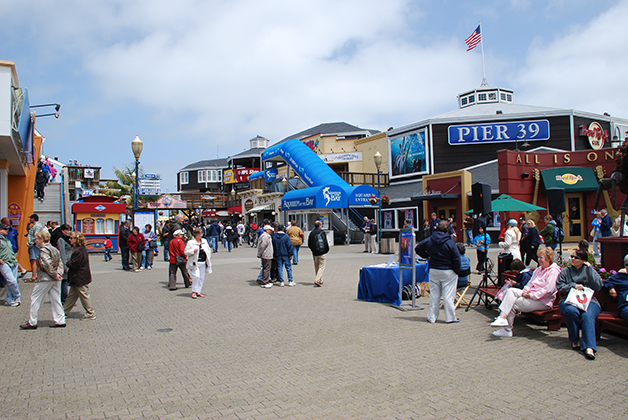 Muelle 39 en Fisherman's Wharf. Foto © Patrick Mreyen