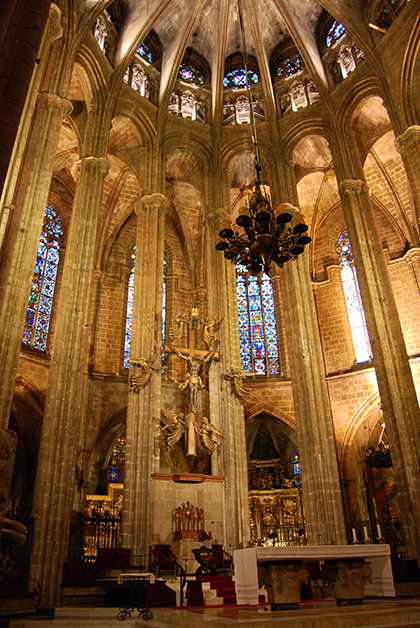 Altar de la Catedral de Santa Eulalia. Foto © Patrick Mreyen