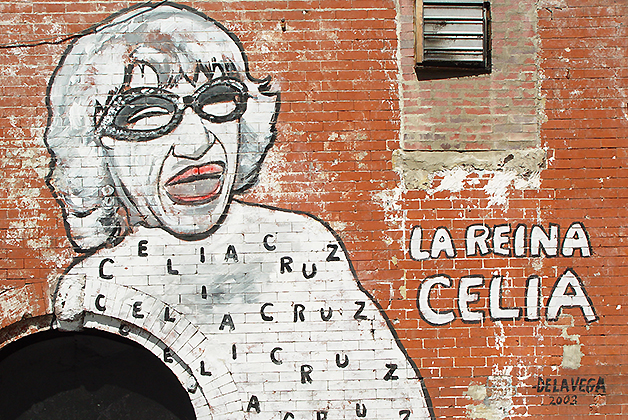 Mural de James de la Vega en el Harlem en Nueva York. Foto © Patrick Mreyen