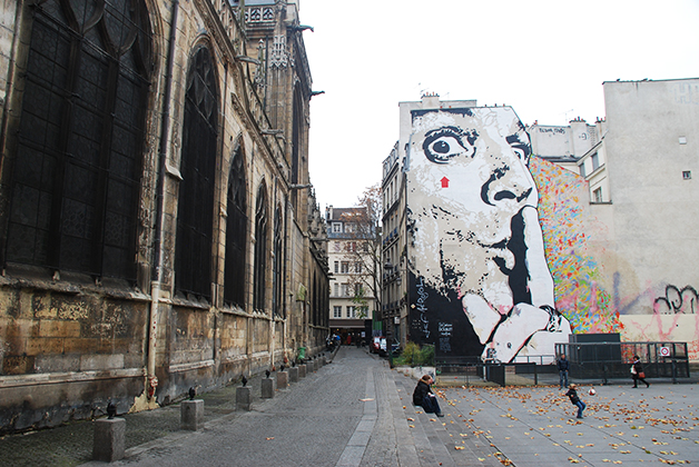 En las calles de Paris. Foto © Patrick Mreyen