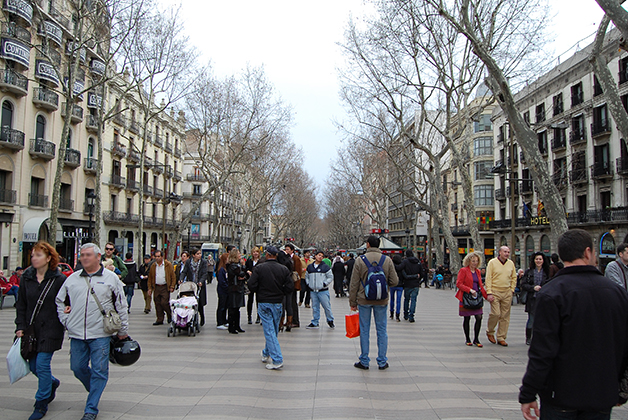 La Rambla. Foto © Silvia Lucero