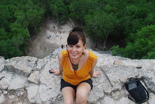 Feliz en Cobá. Foto © Patrick Mreyen