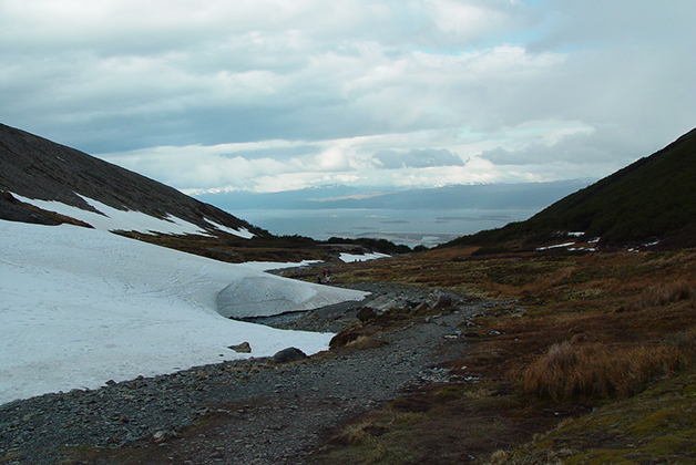Glaciares en Tierra del Fuego. Foto © Patrick Mreyen
