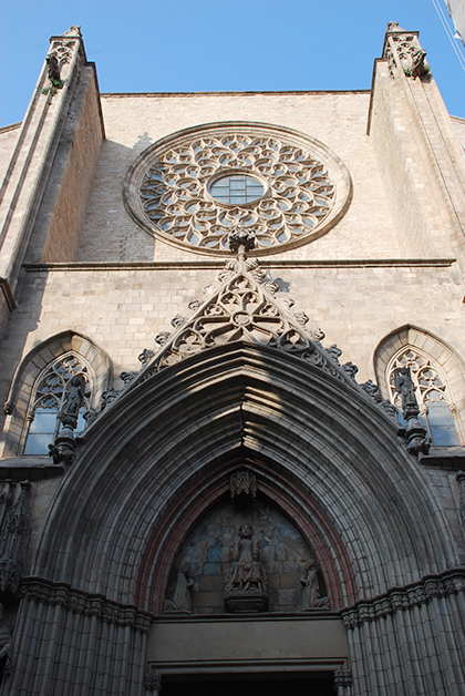 Santa María del Mar en Barcelona. Foto © Patrick Mreyen