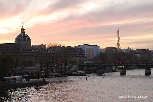 Atardecer en París. Foto © Patrick Mreyen