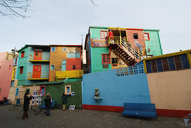 El Caminito en La Boca. Foto © Patrick Mreyen