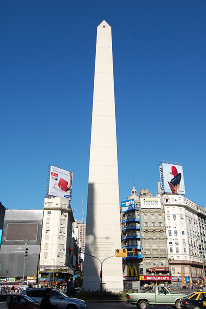 El Obelisco de Buenos Aires. Foto © Patrick Mreyen
