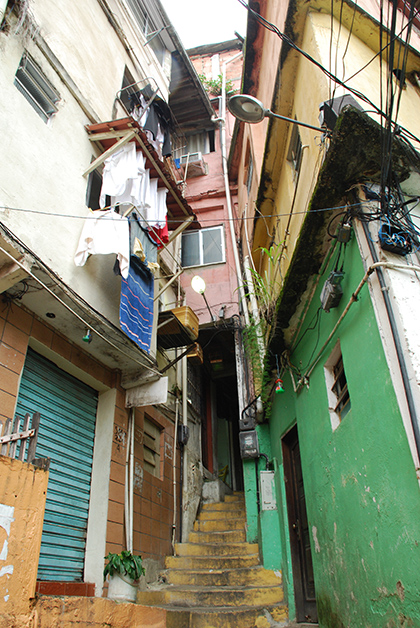 En favela de Río. Foto © Patrick Mreyen
