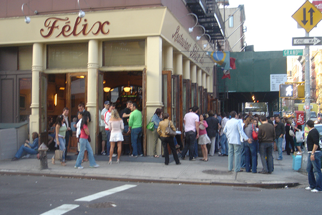 Restaurant bar Félix en Soho. Foto © Patrick Mreyen