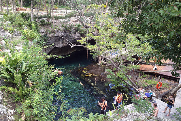 Gran Cenote. Foto © Silvia Lucero