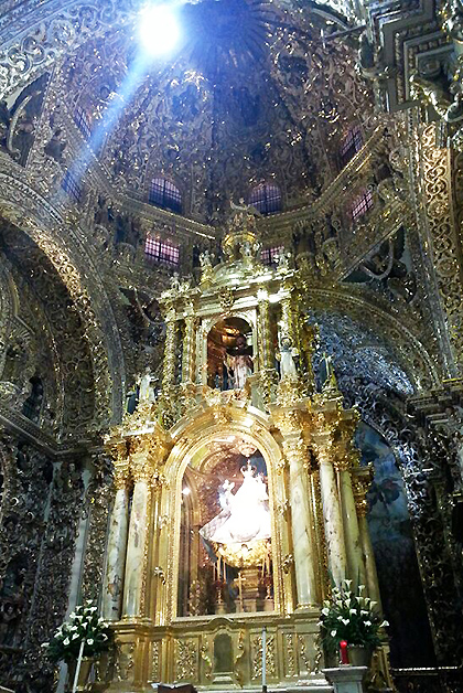 Iglesia en Puebla. Foto © Vanessa Lucero