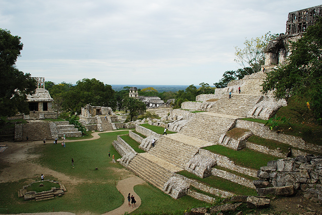 Zona arqueológica de Palenque, Chiapas. Foto © Silvia Lucero