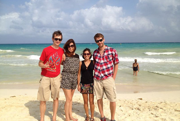 Reunión de blogueros viajeros en Playa del Carmen