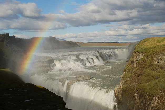 Cascada Gullfoss, una de las fotos más perfectas que pudimos sacar. Foto © Patrick Mreyen