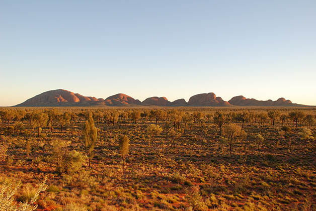 Amanecer en Las Olgas. Foto © Patrick Mreyen