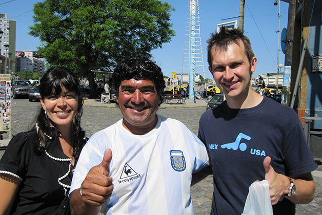 Así que no faltan los 'Maradona'. Foto © Patrick Mreyen