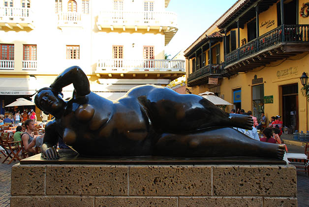 Escultura de Botero en la Plaza de Santo Domingo. Foto © Patrick Mreyen