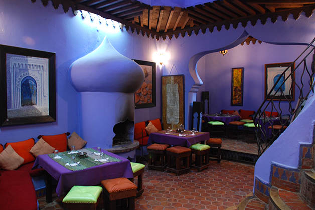 Restaurante Aladdin en la Plaza Uta el-Hammam. Foto © Patrick Mreyen 