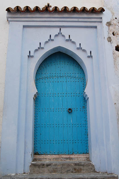 Puerta típica. Foto © Silvia Lucero