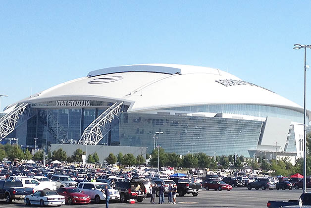 El AT&T Stadium en Dallas. Foto © Patrick Mreyen