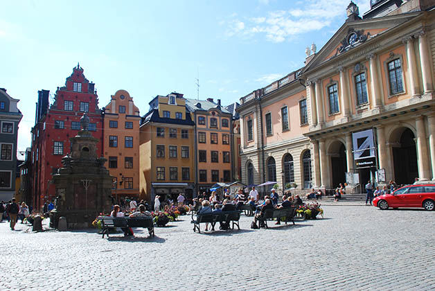 El Museo Nobel en la hermosa plaza Gamla Stan. Foto © Patrick Mreyen