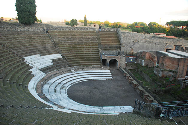 Teatro de Pompeya. Foto © Patrick Mreyen