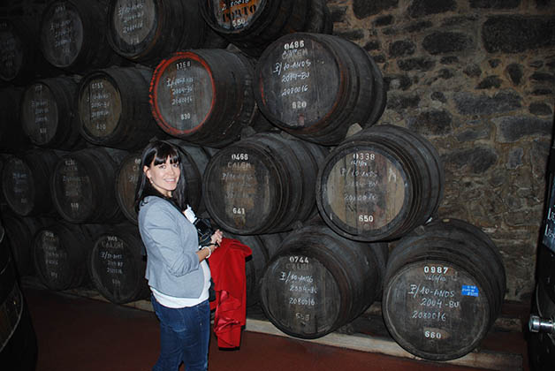 Visitando la bodega de Cálem en Oporto. Foto © Patrick Mreyen