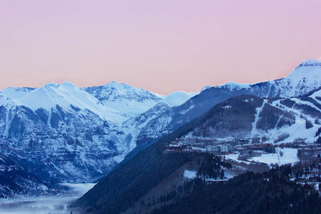 Vista de ambos pueblos. Foto © Courtesy of the Telluride Tourism Board