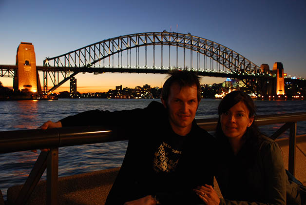 El Harbour Bridge de noche. Foto © Patrick Mreyen