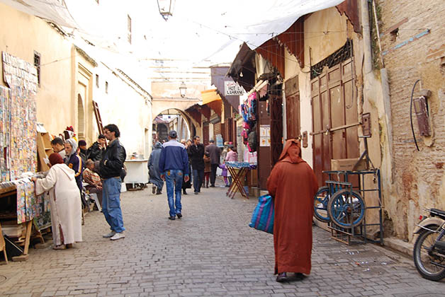 El zoco de Fez. Foto © Silvia Lucero