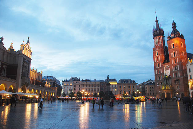 Plaza del Mercado en Cracovia. Foto © Patrick Mreyen
