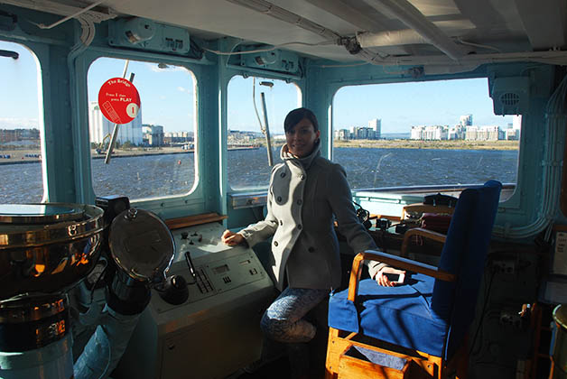 A bordo del Royal Yacht Britannia. Foto © Patrick Mreyen