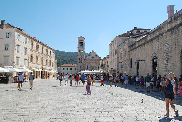 Hvar, la favorita de ricos y famosos. Foto © Silvia Lucero