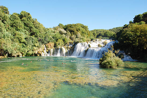 Cascadas de Krka. Foto © Silvia Lucero