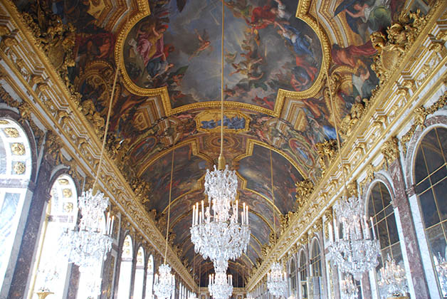 Salón de los Espejos en el Palacio de Versalles. Foto © Silvia Lucero