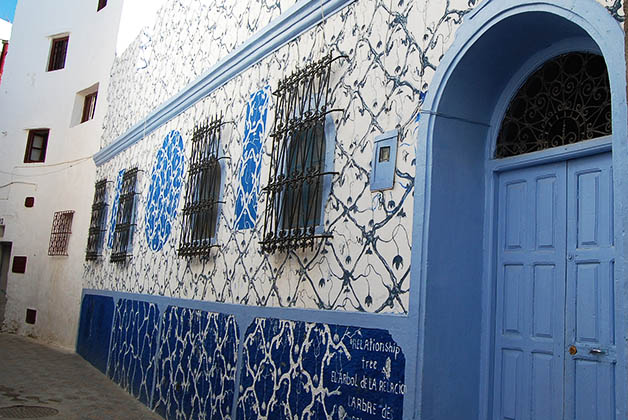 Las casas y los pasillos que te llevaban a ellas eran hermosos, podías pasar horas tomando fotos. Foto © Silvia Lucero