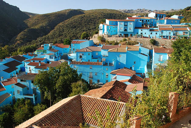 Júzcar, el pueblo pitufo a sólo una hora de Marbella. Foto © Patrick Mreyen