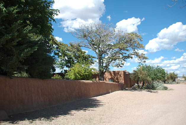 Casa de Georgia O'Keeffe en Abiquiú. Foto © Patrick Mreyen 