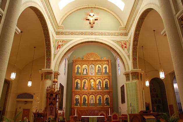 Altar de la Catedral de San Francisco de Asís en Santa Fe. Foto © Patrick Mreyen