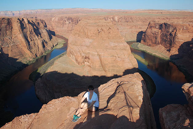 En el Horseshoe Bend. Foto © Patrick Mreyen