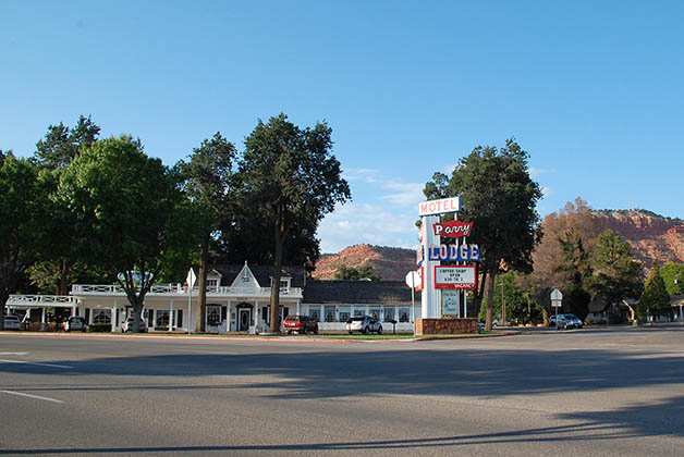 Motel Parry Lodge en Kanab. Foto © Patrick Mreyen