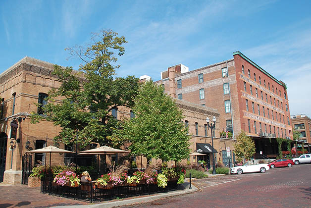 Zona de Old Market en Omaha. Foto © Patrick Mreyen