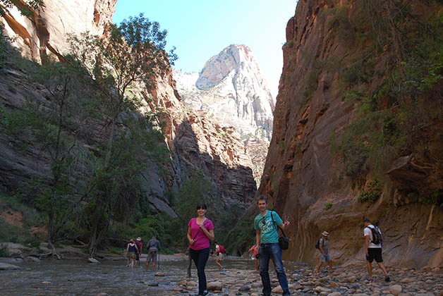 Hicimos un camino fácil por falta de tiempo, pero igual era impresionante. Foto © Patrick Mreyen