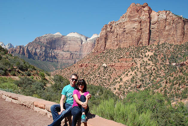 El Parque Naciona Zion es impresionante cuando lo ves en persona. Foto © Patrick Mreyen