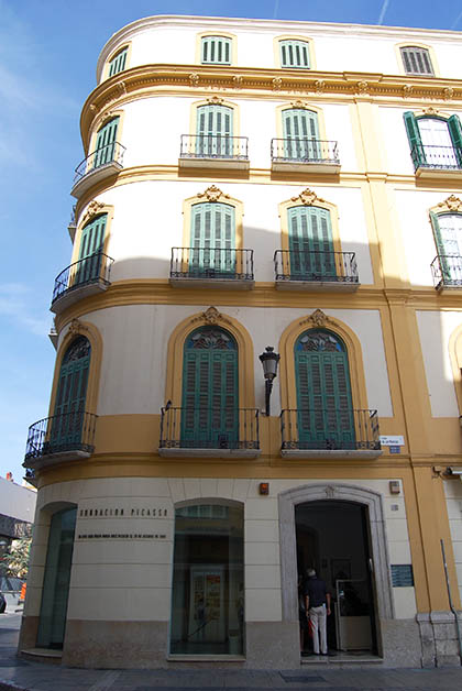Casa Natal de Picasso en Málaga. Foto © Silvia Lucero